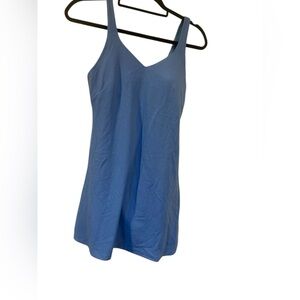 lululemon athletica Blue V-Neck Tank Dress